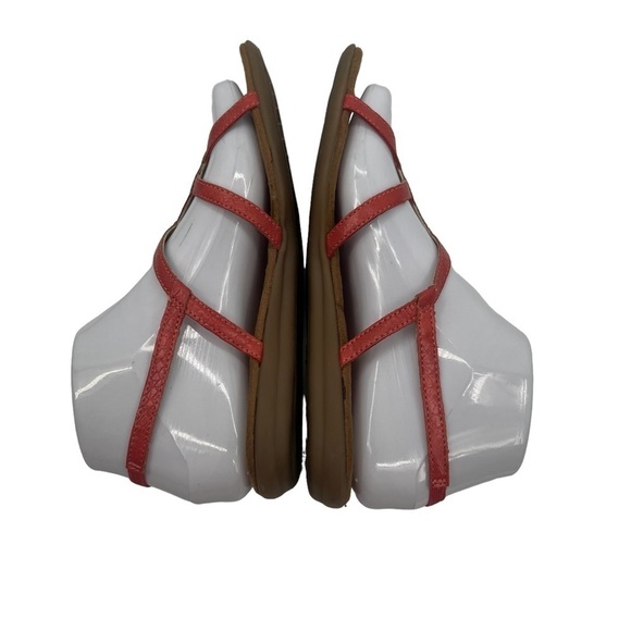 Aerosoles Pink Strappy Slingback Thong Sandals Size 6 1/2 Women’s - Picture 6 of 9